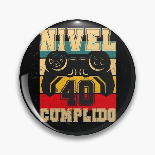 Item preview, 40 Cumpleaños Regalo Gamer Nivel 40 Cumplido (Nivel 40 Completo en español Regalo de cumpleaños) Diseño Unisex designed and sold by InkItStudio.