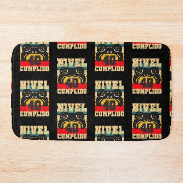 Item preview, 40 Cumpleaños Regalo Gamer Nivel 40 Cumplido  (Level 40 Complete in Spanish Birthday Gift) Diseño Unisex designed and sold by InkItStudio.