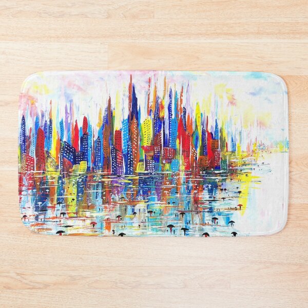 Item preview, Downtown Skyline designed and sold by Sami Art Studio.