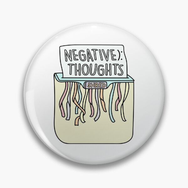 Item preview, Negative thoughts shredder art designed and sold by AznavourByKarin.