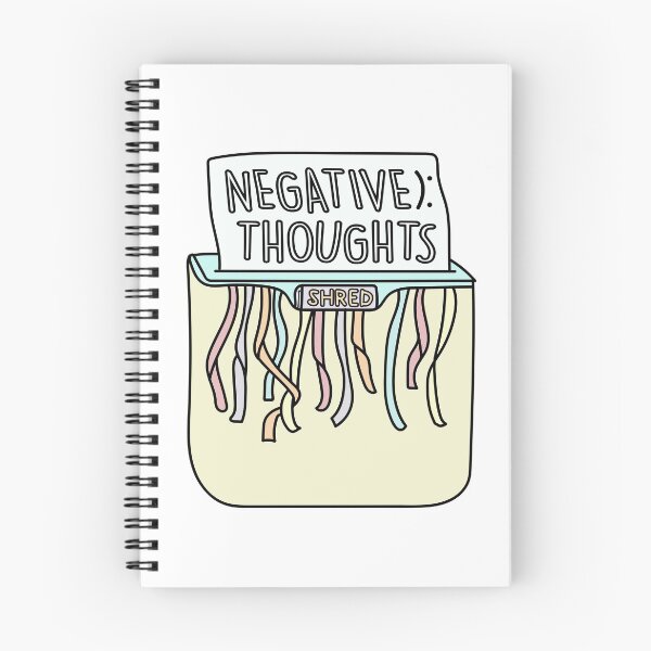 Item preview, Negative thoughts shredder art designed and sold by AznavourByKarin.