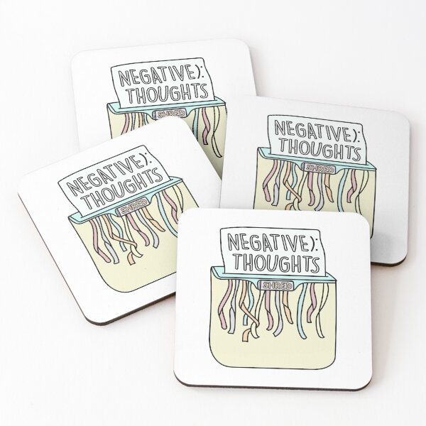 Item preview, Negative thoughts shredder art designed and sold by AznavourByKarin.