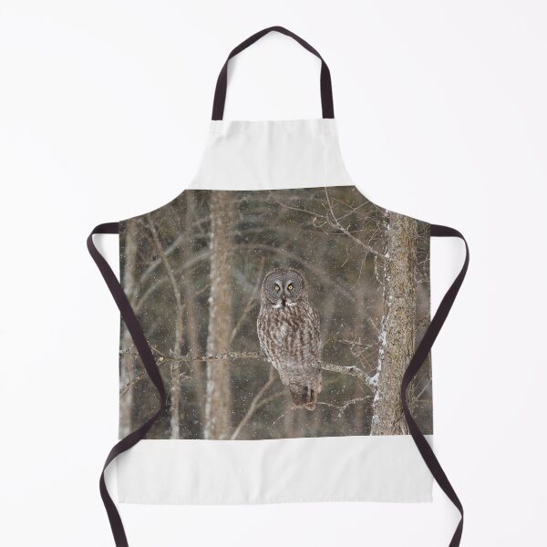 Item preview, Great Grey Owl perched designed and sold by James Cumming.