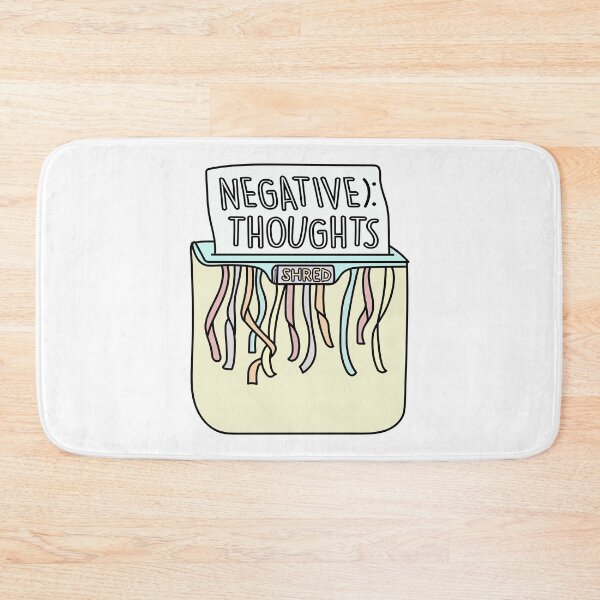 Item preview, Negative thoughts shredder art designed and sold by AznavourByKarin.