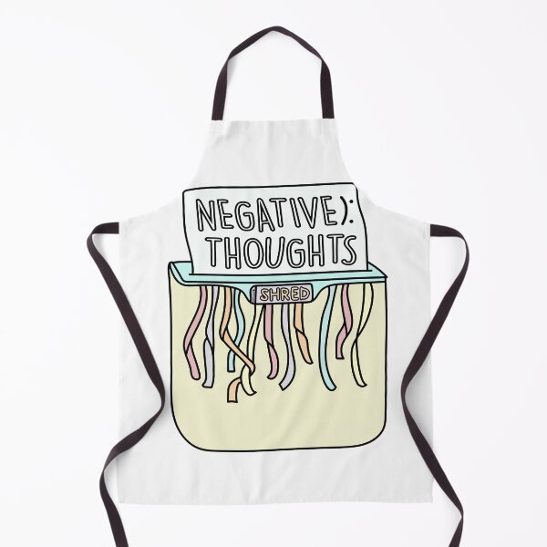 Item preview, Negative thoughts shredder art designed and sold by AznavourByKarin.