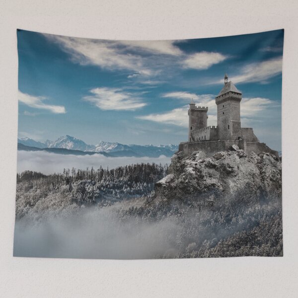 Item preview, Mountain Castle designed and sold by FantasySkyArt.