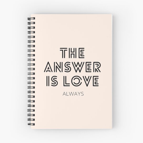Item preview, The Answer is Love, Always designed and sold by shantishirts.