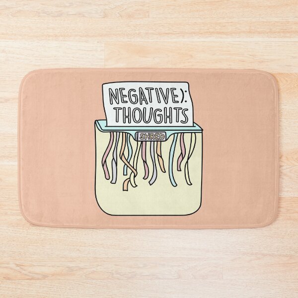 Item preview, Copy of Negative thoughts shredder art designed and sold by AznavourByKarin.