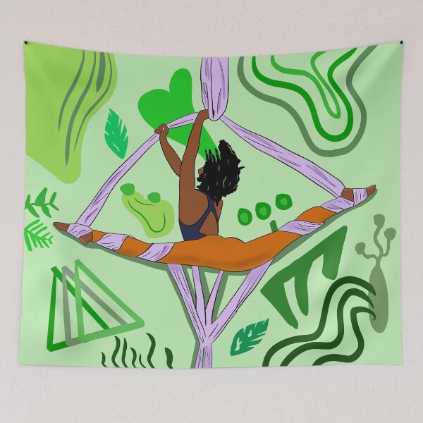 Item preview,  Fro girl - Aerial Silks  designed and sold by AyiraAlston.