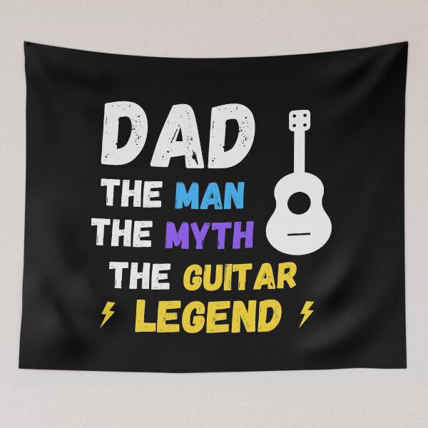 Item preview, Dad The Man The Myth The Guitar Legend designed and sold by Johan Liebert.