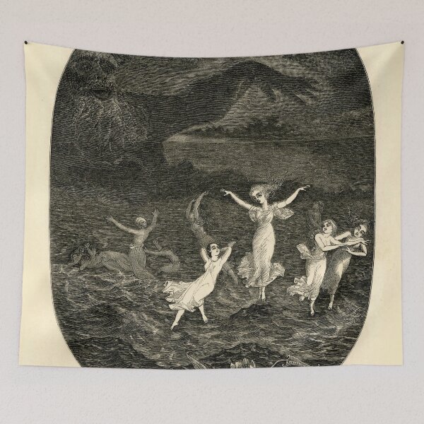 Item preview, King Neptune and the Water Maidens designed and sold by Vintage Designs +.