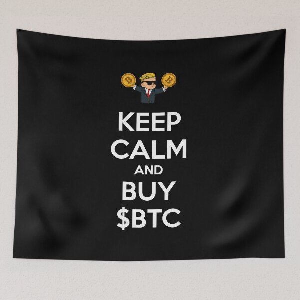 Item preview, WSB Keep Calm And Buy BTC designed and sold by lamweixing.