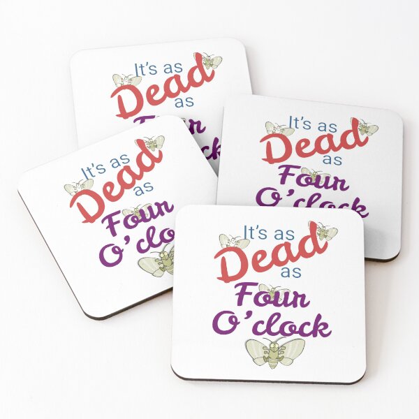 Item preview, It’s as Dead as Four o’clock  designed and sold by designbyjodyb.