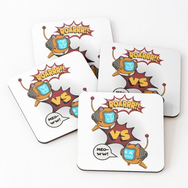 Item preview, Battle of Mecha Cats designed and sold by pixeldsigns.