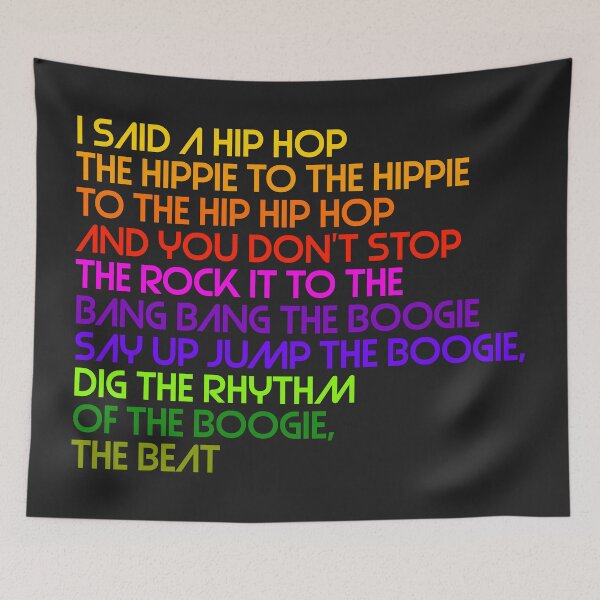 Item preview, Rapper's Delight :: 80s Hip Hop Birth Sugarhill Gang Design designed and sold by acquiesce13.
