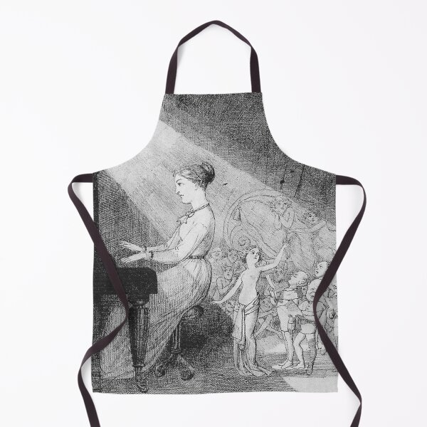 Artikelvorschau, Piano playing for the pixies entworfen und verkauft von Vintage Designs +.