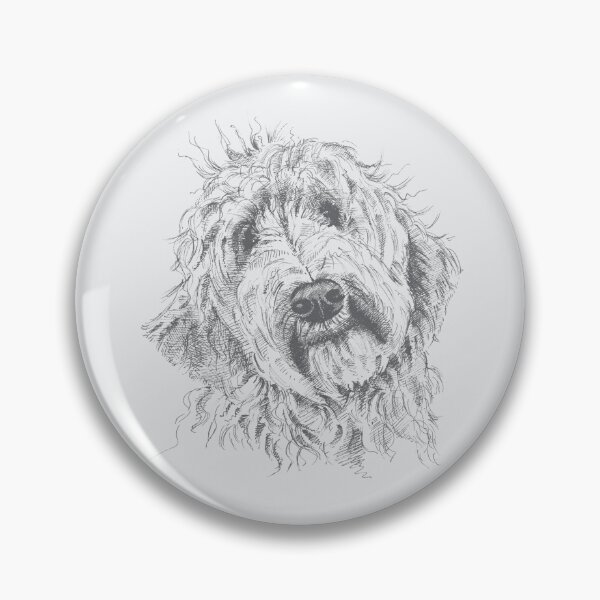 Item preview, Labradoodle-Soft grey designed and sold by Helen Inkles.