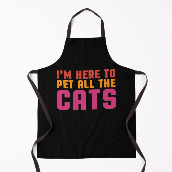 Artikelvorschau, Hier, um alle Katzen zu streicheln Funny Cat Person Cat Lover Quote entworfen und verkauft von sillyquestions.