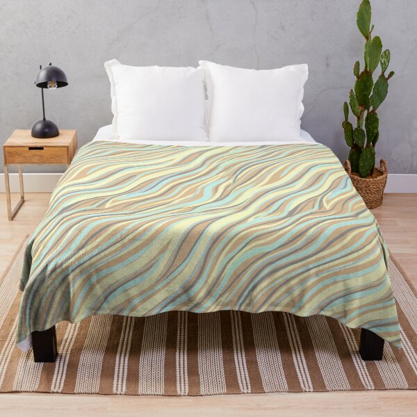 Item preview, Wavy lines in pastel colours seamless pattern designed and sold by NinaJayasinghe.