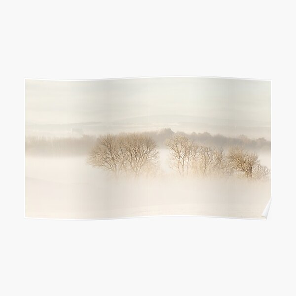 Snow fields of Kirkliston Poster