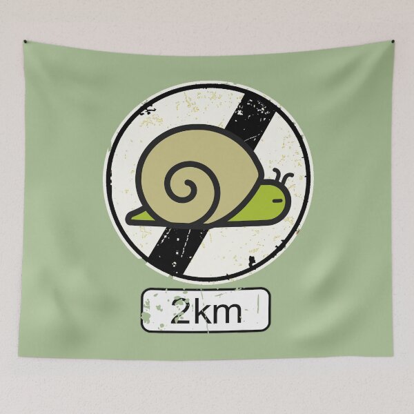 Item preview, Snail speed information sign designed and sold by navarraspain.