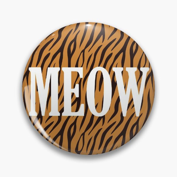 Item preview, Meow - Tiger Fur Pattern designed and sold by OrNissimDesigns.