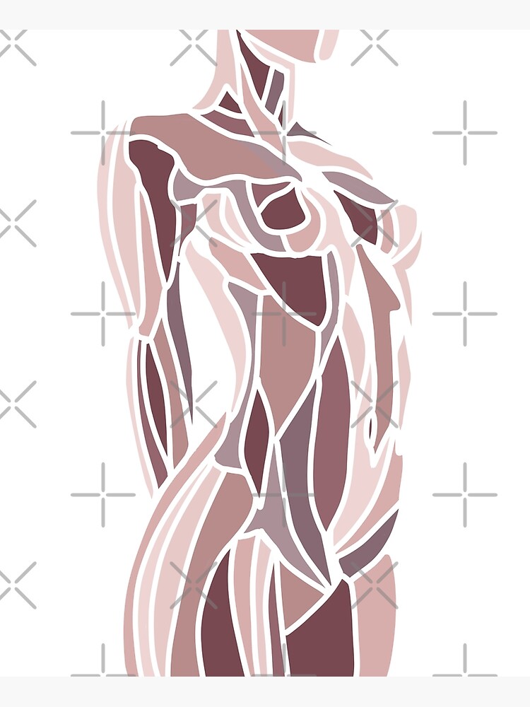 Disover Nudee woman standing Premium Matte Vertical Poster