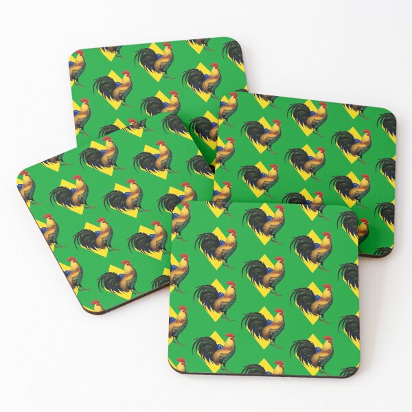 Item preview, Brazilian Cock Fight Game Fowl designed and sold by Rustic Valley Studio.