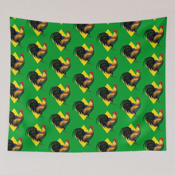 Item preview, Brazilian Cock Fight Game Fowl designed and sold by Rustic Valley Studio.
