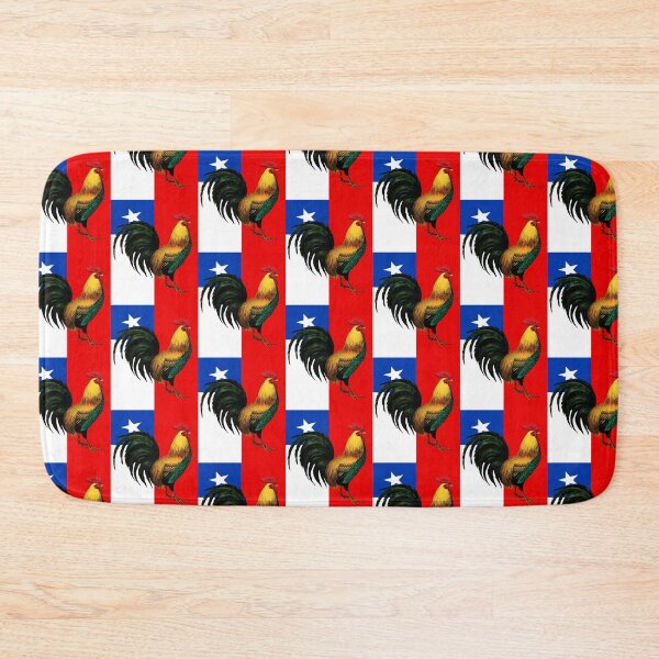 Item preview, Chilean Flag Cock Fight Game Fowl designed and sold by Rustic Valley Studio.