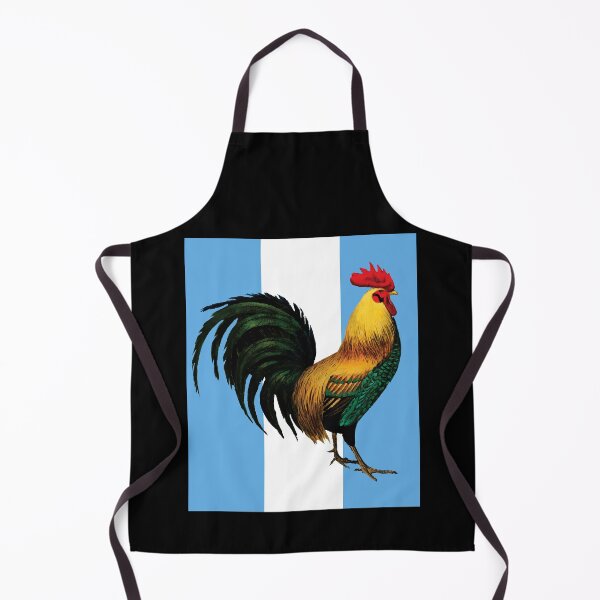 Item preview, Argentinian Flag Cock Fight Game Fowl designed and sold by Rustic Valley Studio.