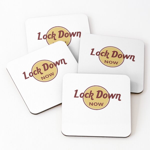Item preview, Lock Down Now designed and sold by NiceShirtY.