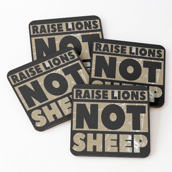 Item preview, Raise Lions not Sheep designed and sold by AYACHI90.