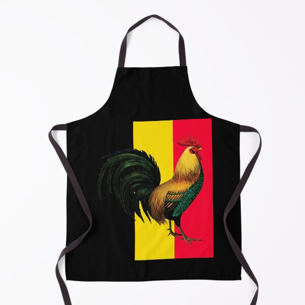 Item preview, Belgium Flag Cock Fight Game Fowl designed and sold by Rustic Valley Studio.