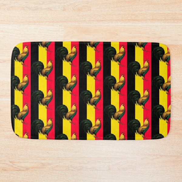 Item preview, Belgium Flag Cock Fight Game Fowl designed and sold by Rustic Valley Studio.