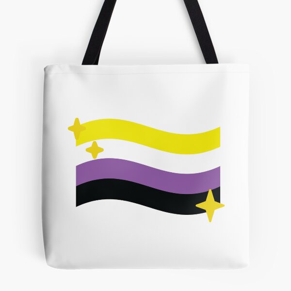 Item preview, Nonbinary Pride Flag Sparkle Emoji designed and sold by lavenderhearts.