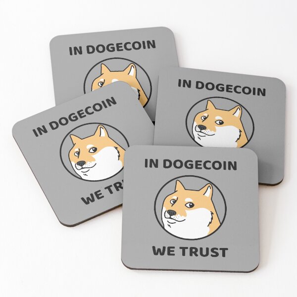 Item preview, In Dogecoin We Trust - Dogecoin To The Moon designed and sold by liftdesign.