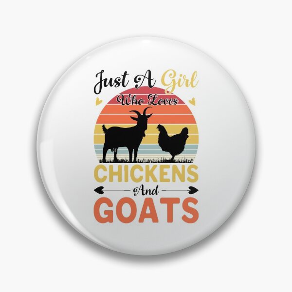 Item preview, Cute Just A Girl Who Loves Chickens And Goats Farmer Gift designed and sold by Best Designer.