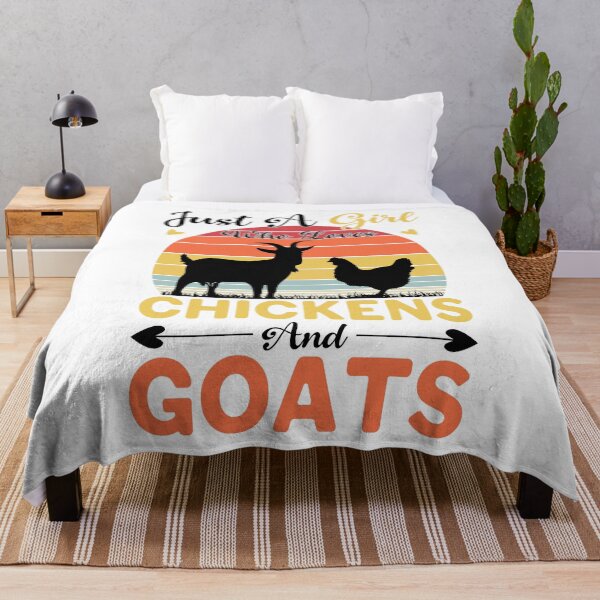 Item preview, Cute Just A Girl Who Loves Chickens And Goats Farmer Gift designed and sold by Best Designer.