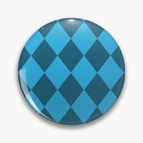Item preview, Blue Lozenge Harlequin pattern designed and sold by TMBTM.