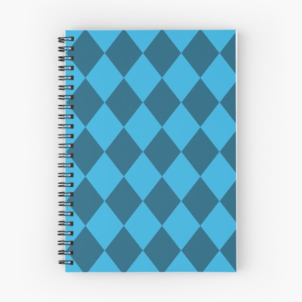 Item preview, Blue Lozenge Harlequin pattern designed and sold by TMBTM.