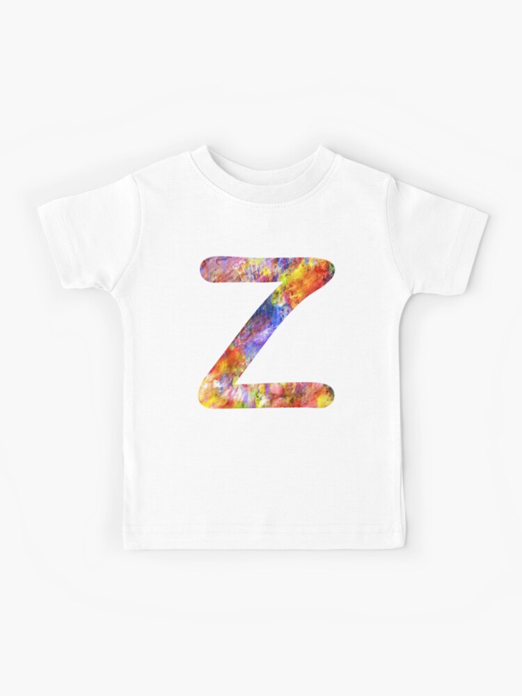 Letter Z T-Shirt - Alphabet Tees Letter Z T-Shirt - Alphabet Tees