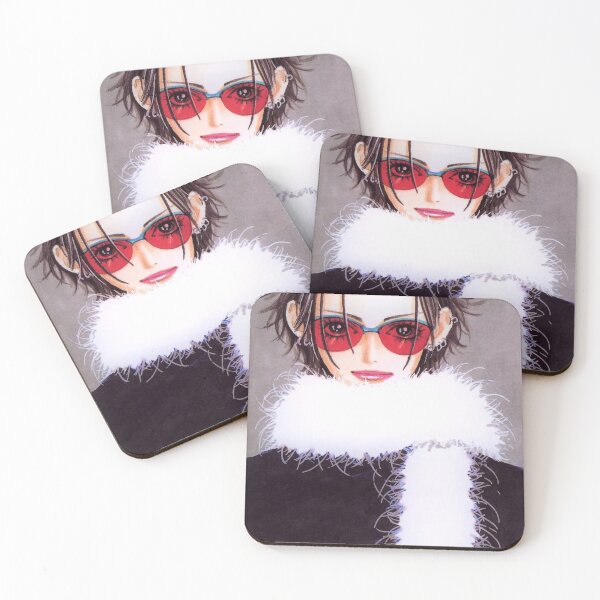 Item preview, Nana Osaki Fluffy White Scarf Spread designed and sold by thePeachPit.