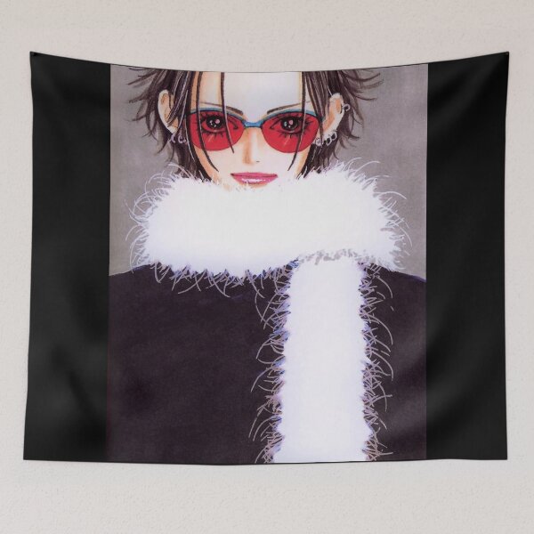 Item preview, Nana Osaki Fluffy White Scarf Spread designed and sold by thePeachPit.