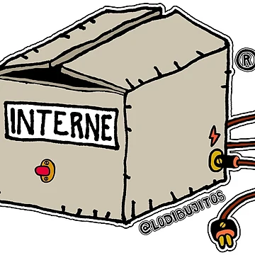 Artwork thumbnail, INTERNET by LOS-DIBUJITOS