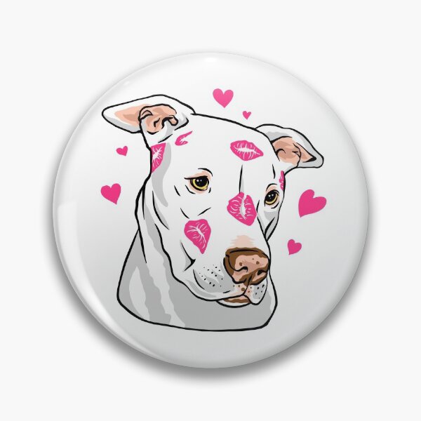 Item preview, Cute Pitbull With Kisses designed and sold by infleims.