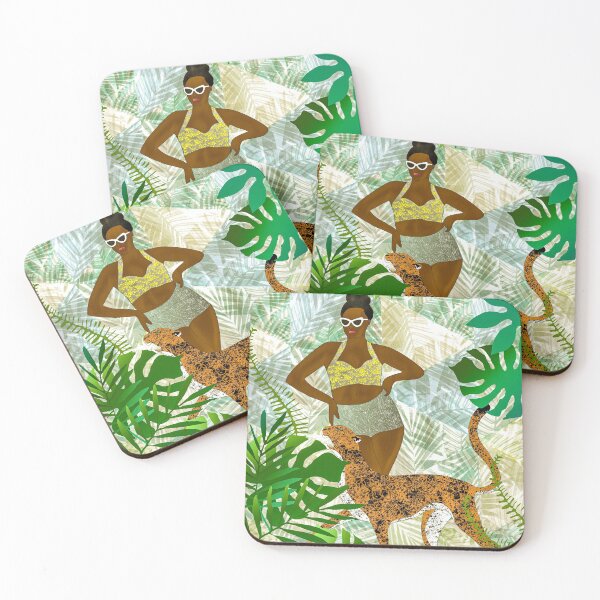 Item preview, Leopard and woman designed and sold by Catherine  Milchard.