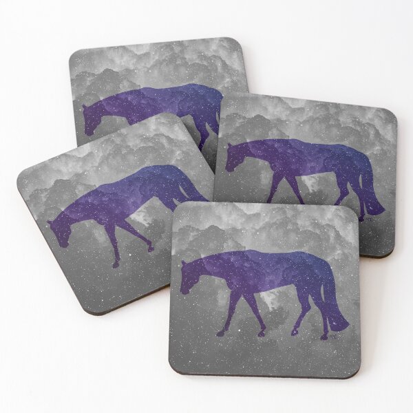 Item preview, Quarter Horse - Blue Space designed and sold by Maria Adriana Casas.