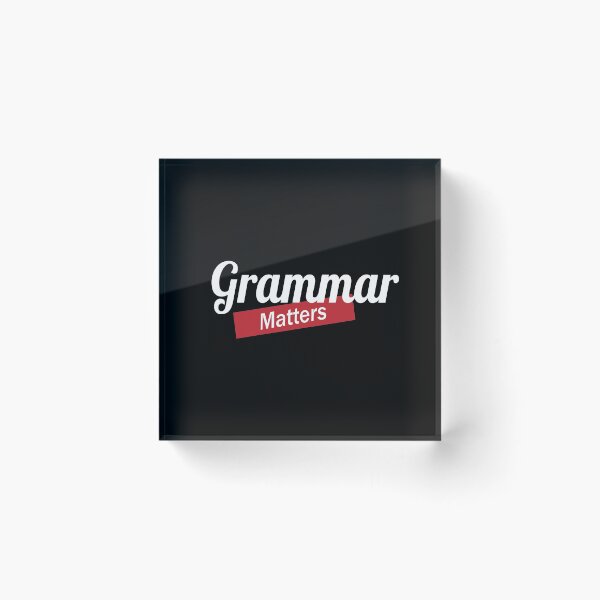 Item preview, Grammar matters designed and sold by ElBeDesigns.