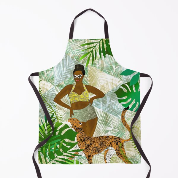 Item preview, Leopard and woman designed and sold by Catherine Milchard.
